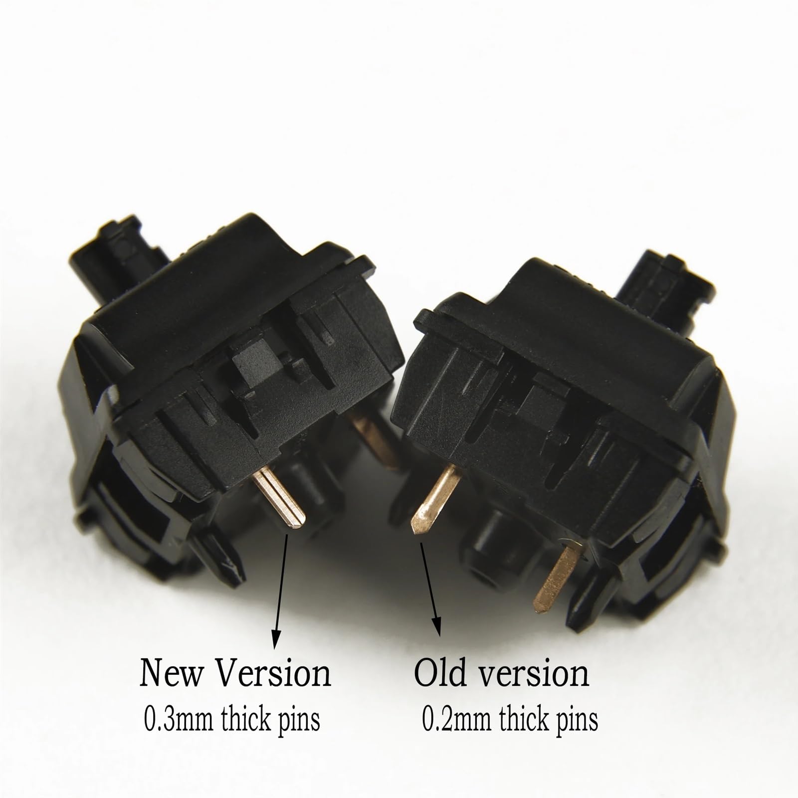 Interruttori a 5 pin lubrificati Interruttore personalizzato tastiera meccanica lineare da 55 g (Color : 90 pcs)