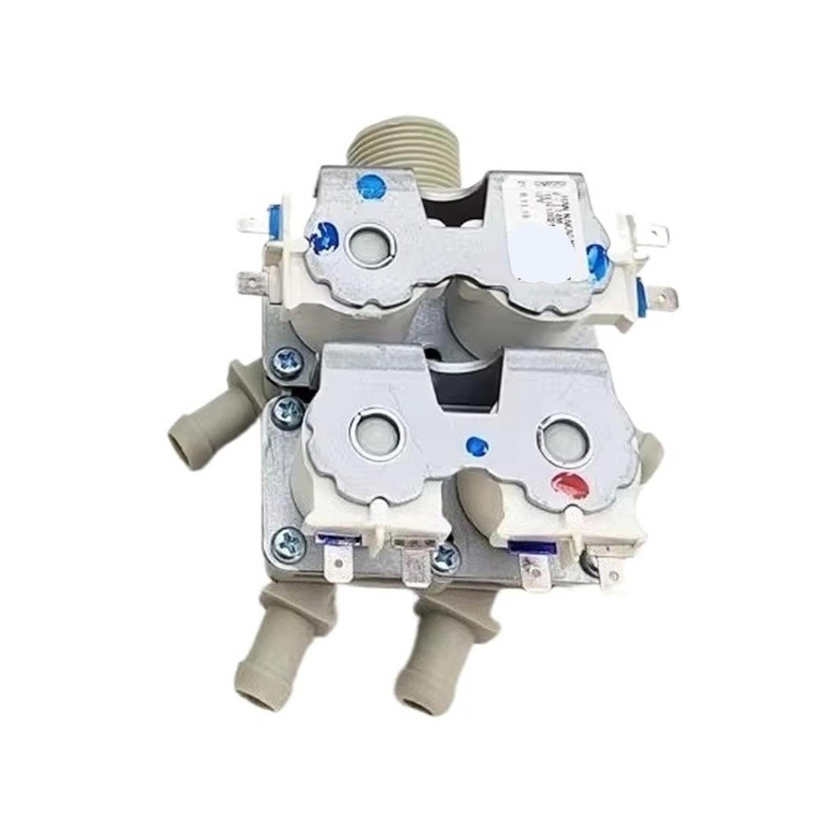 Válvula Solenoide De Entrada De Lavadora, Compatible Con LG, AJU75412402, 5521ER1002M, 13 DC, 1 Entrada 4 Válvulas, DC 12V(5521ER1002M)