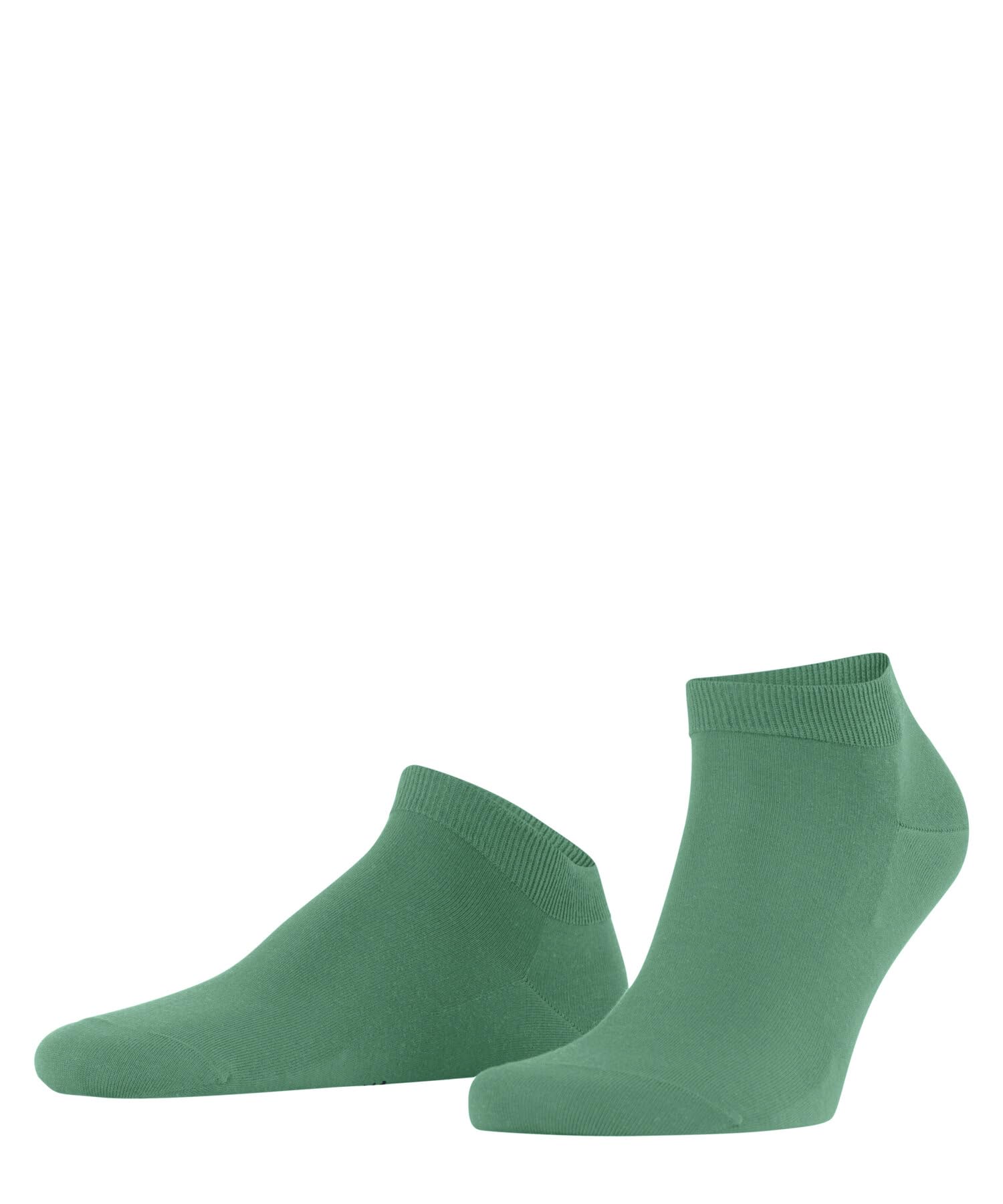 FALKE Men's ClimaWool M Sn Temperature-Regulating Low-Cut Plain 1 Pair Trainer Socks, Turquoise Ocean Green 7506, 10-11