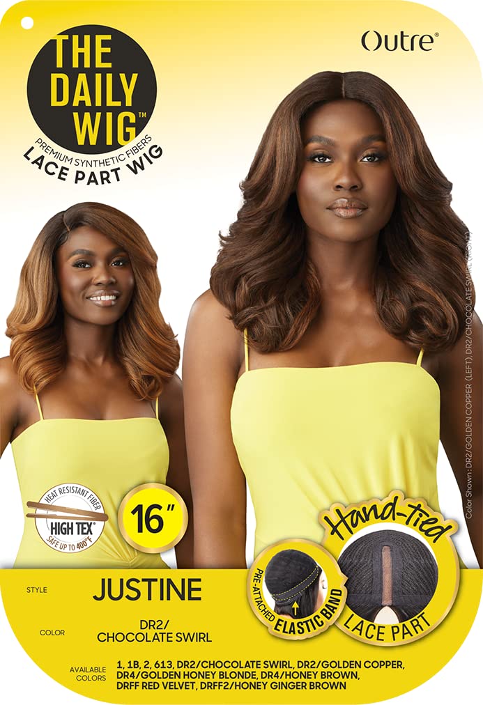 Outre The Daily Wig - Justine (PLATINUM BLONDE 613)