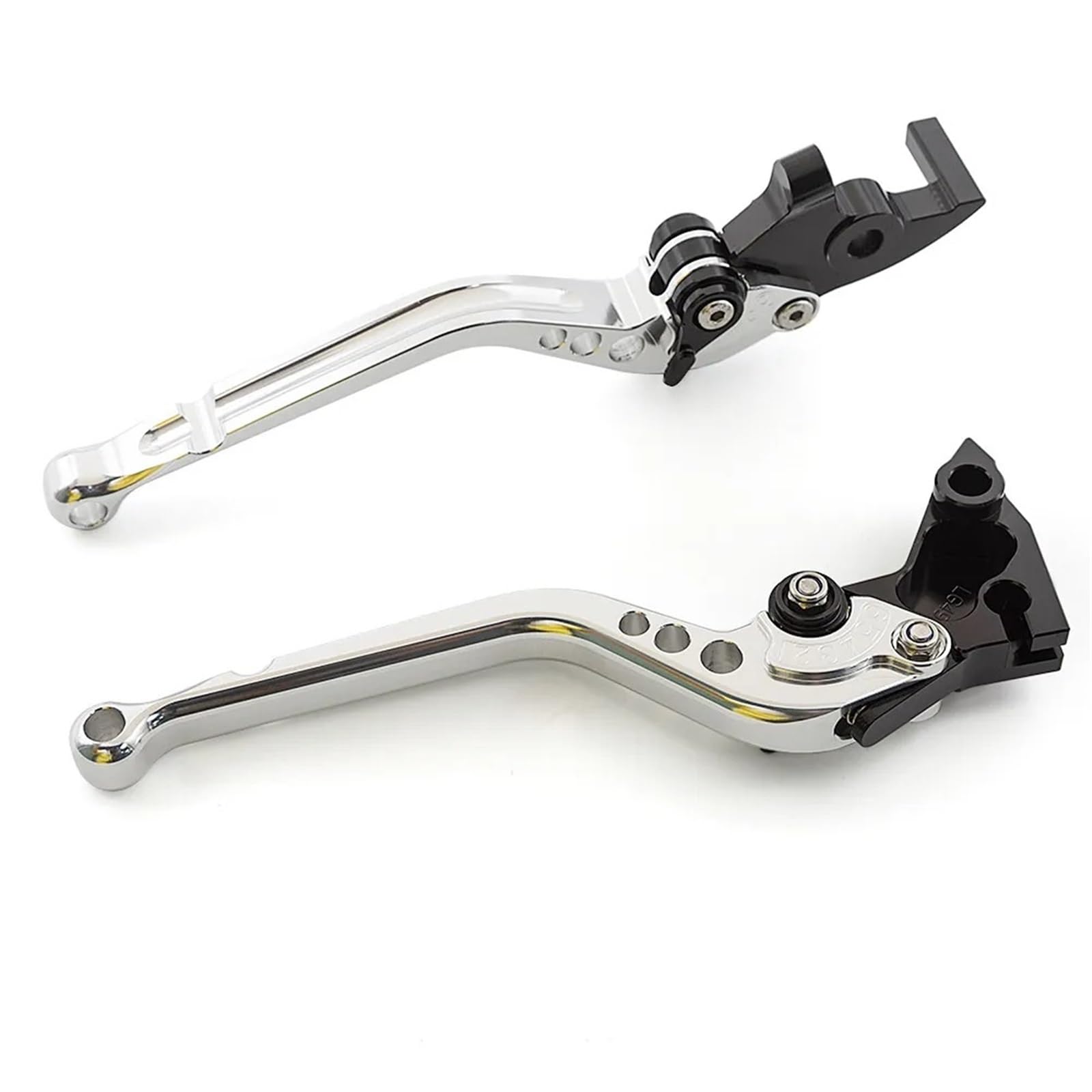 HBNTDA Motorcycle Lever Blades for Kawasaki for ZX10R ZX 10R ZX-10R Z1000 Z1000SX Z750R ZX6R/636 2006-2018 Motorcycle Adjustable Brake Clutch Lever Motorcycle Handlebar Brake Lever(177mm Silver)