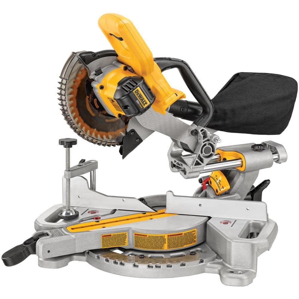 Best Battery Powered Compound Miter Saw Review Guide 3 DEWALT 20V MAX 7-1/4-Inch Miter Saw