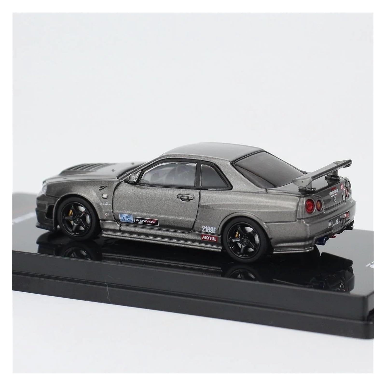 Modello Di Auto Pressofusa In Scala 1/64 Per GTR R34, Giocattolo Da Collezione, Ornamento Da Tavolo, Regalo(No box)