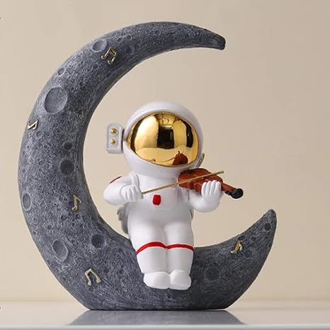 Amazon Zoezoe 宇宙飛行士 バイオリン 置物 音楽 雑貨 宇宙 置物 宇宙員 宇宙可愛い かわいい プレゼント インテリア 個性 北欧 おもしろ プレゼント 贈り物 誕生日 プレゼント 置物 オブジェ オンライン通販