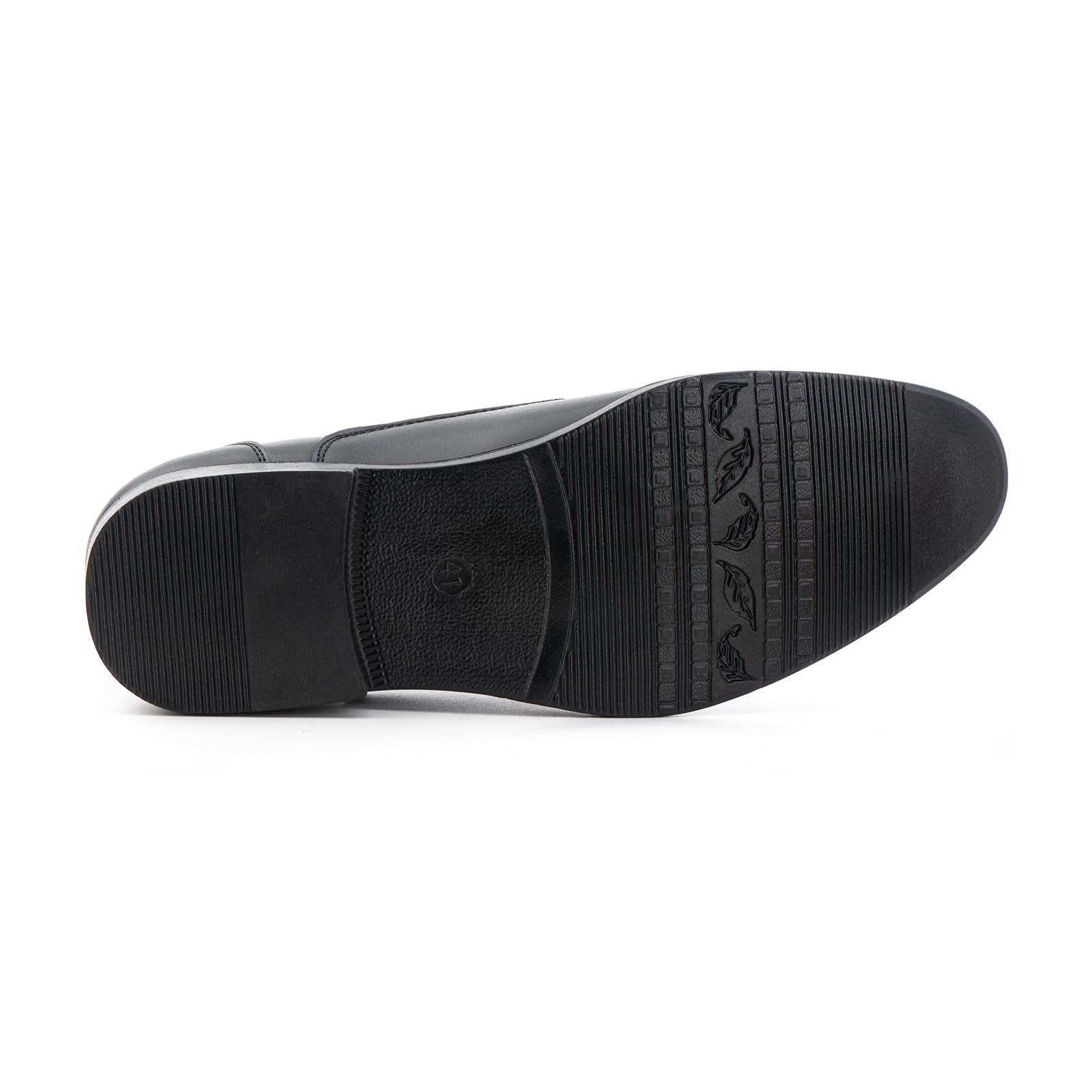Hitmars Zapatos Oxford Hombre Zapatillas Vestir Derby Zapatos Boda Brogues Zapatos de Vestir Formales Cordones Clásico Zapatos Traje Negro 40 EU