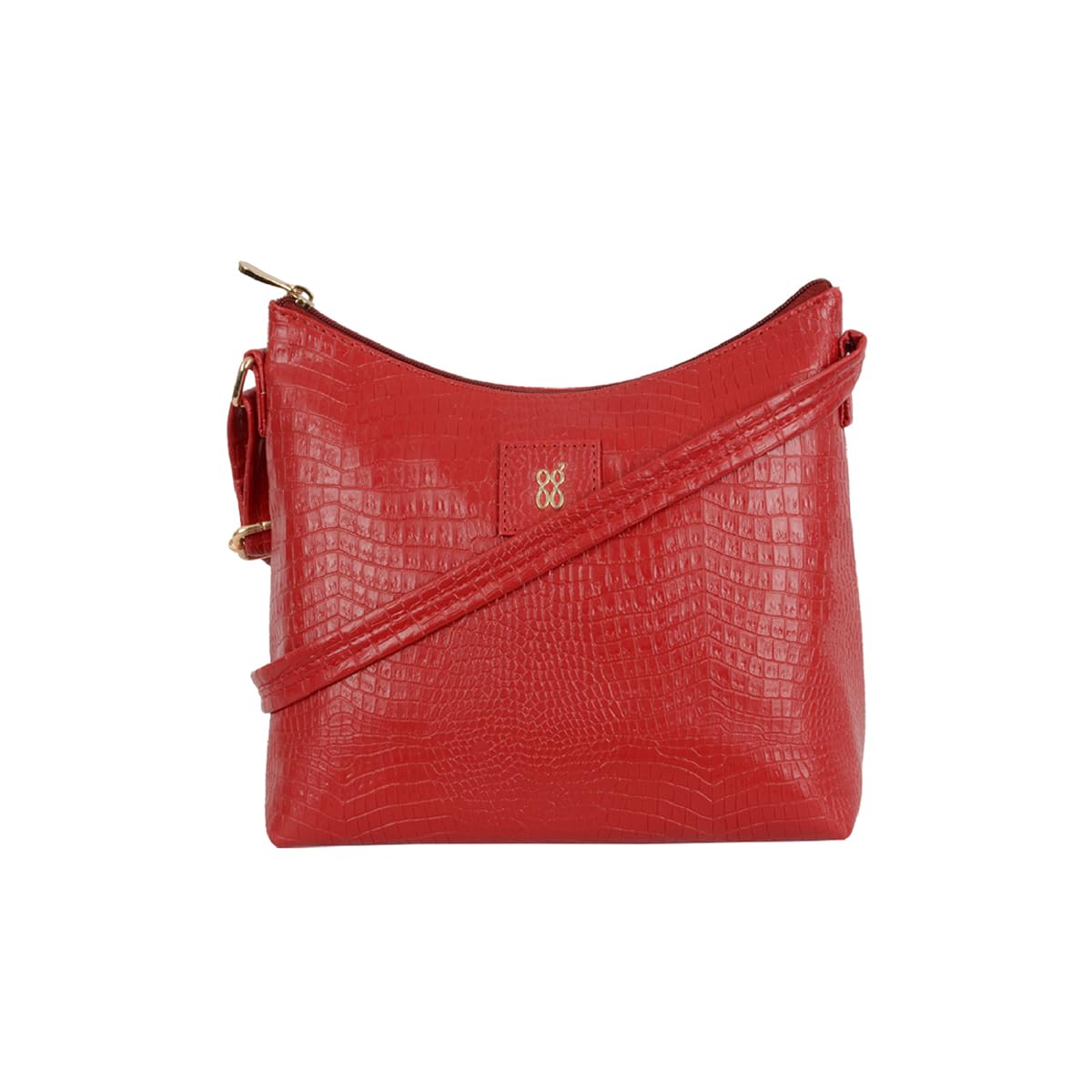Baggit Women Red Hobo Sling Bag Small Size | Ladies Stylish Casual Cross Body Purse Handbag (B0CWDK4J8G) Amazon Price History, Amazon Price Tracker