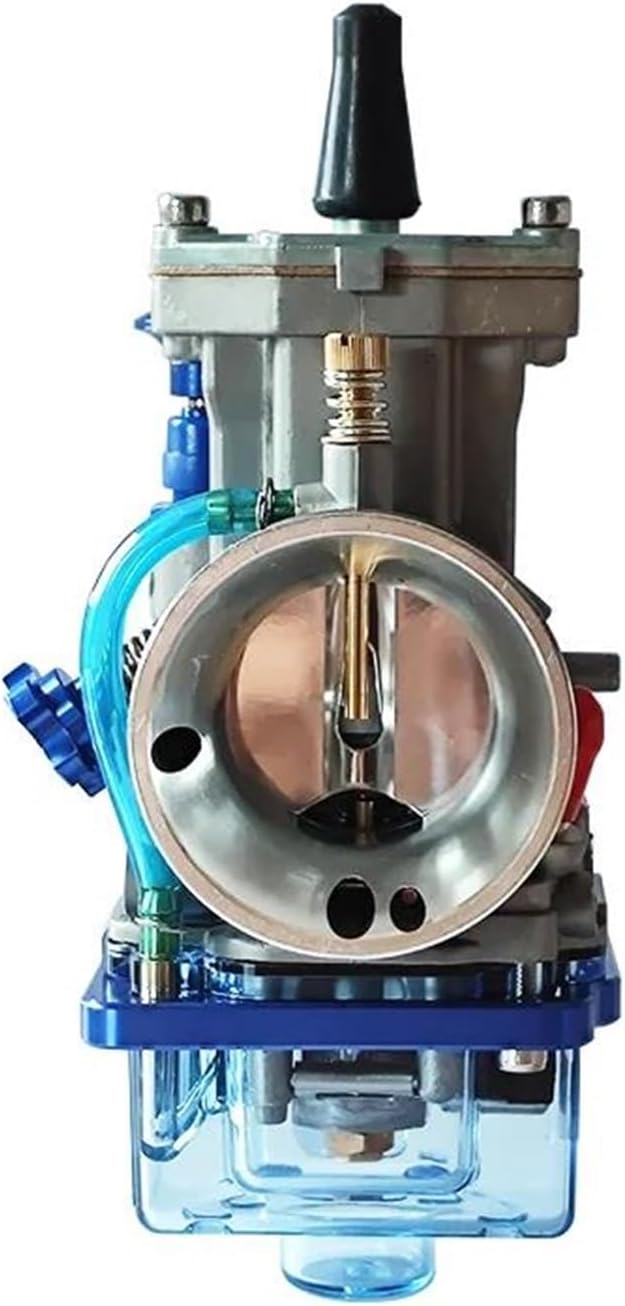 Carburetor PWK 34 Mm Motorcycle Carburetor for YZ85 with Power Jet Engine Carburettor Transparent Cover Bowl Carburetor