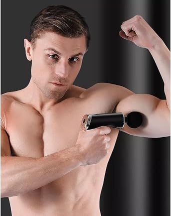 Coverzone Massager Brushless Motorized Deep Tissue Muscle Massage Gun Massager 24V Type-C F800 with 4 Different Massage Heads with Quick Charge Input