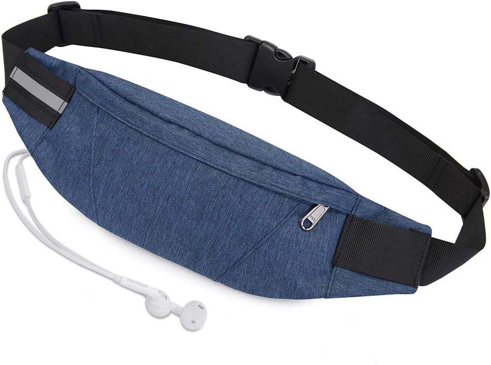 CUSROS Marsupio da Corsa Portatile Cintura Sportiva da Jogging Custodia  Antifurto per Fitness Corsa Escursionismo Arrampicata Campeggio Bicicletta  lencicol Corsa Sport e tempo libero