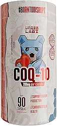 COQ-10 - Coenzima Q10 (200mg) 60 capulas | Ultra-Concentrada - Under Labz | Antioxidante, Energia, Saúde e Clareza Mental - Suplemento Premium sem Glúten