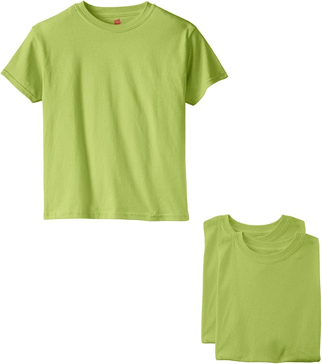 Hanes Boys Essentials Short Sleeve T-shirt Value Pack, 3 or 6-Pack