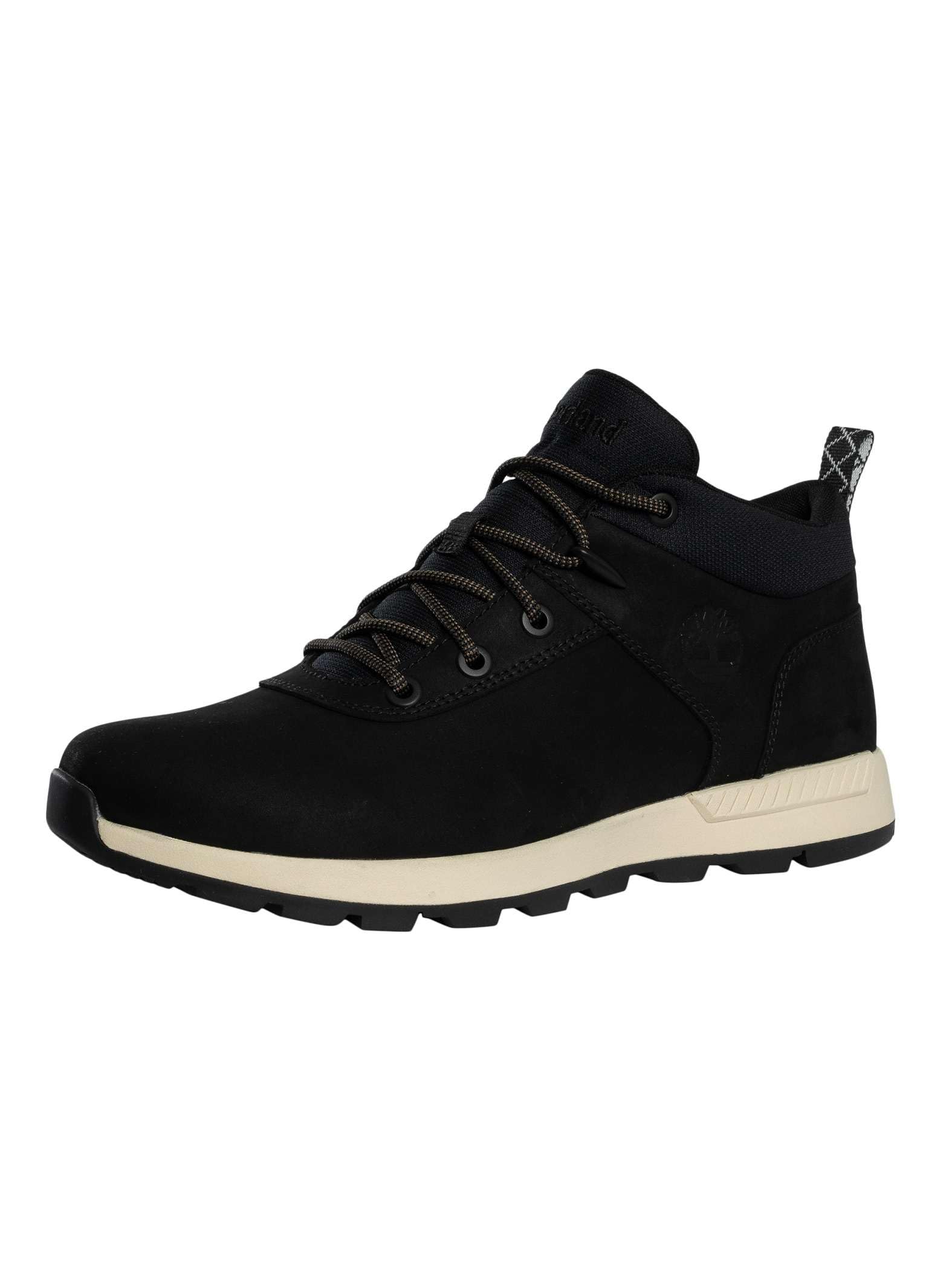 Timberland Sprint Basic Mid Lace UP Sneaker Black Nabuk W Black