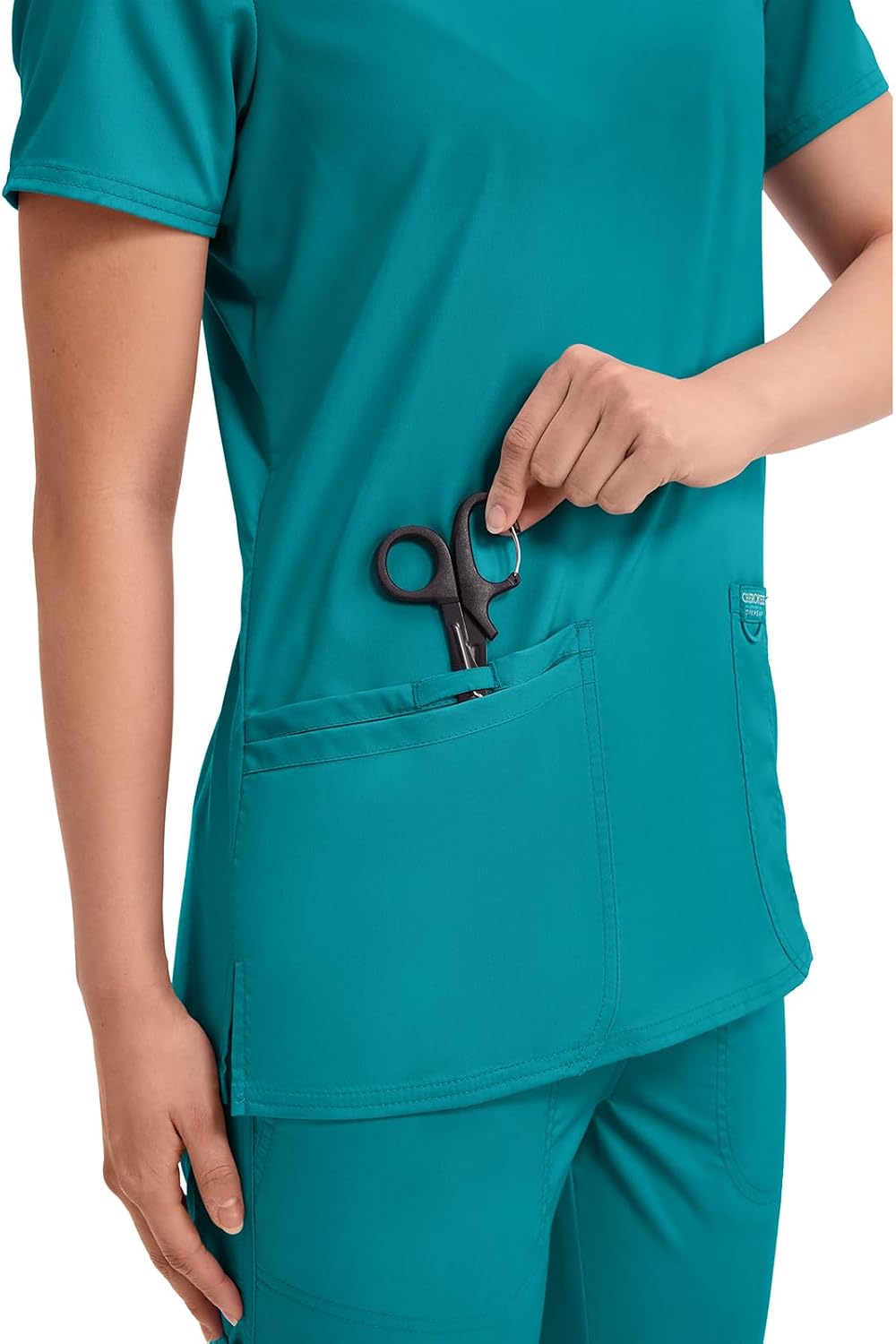  WW Revolution Medical Women's Scrub Top V-Neck 3-Pocket Scrubs thumbnail