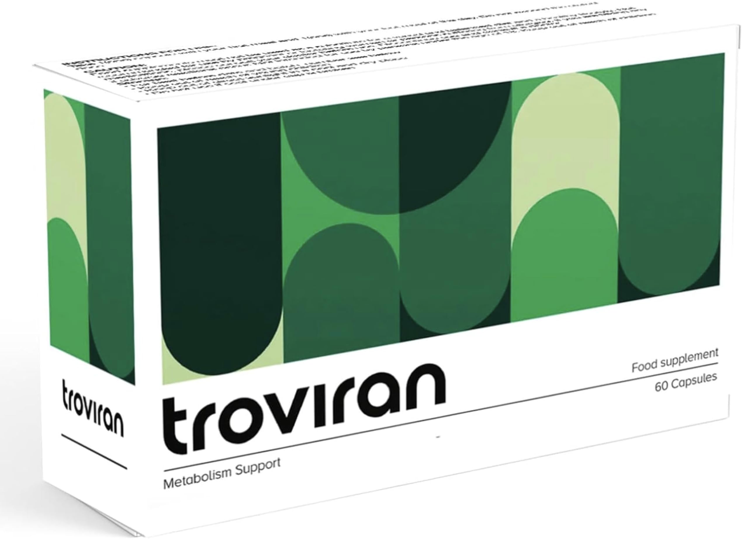 Troviran Metabolism Support Formula, 60 Kapseln, vegan und glutenfrei