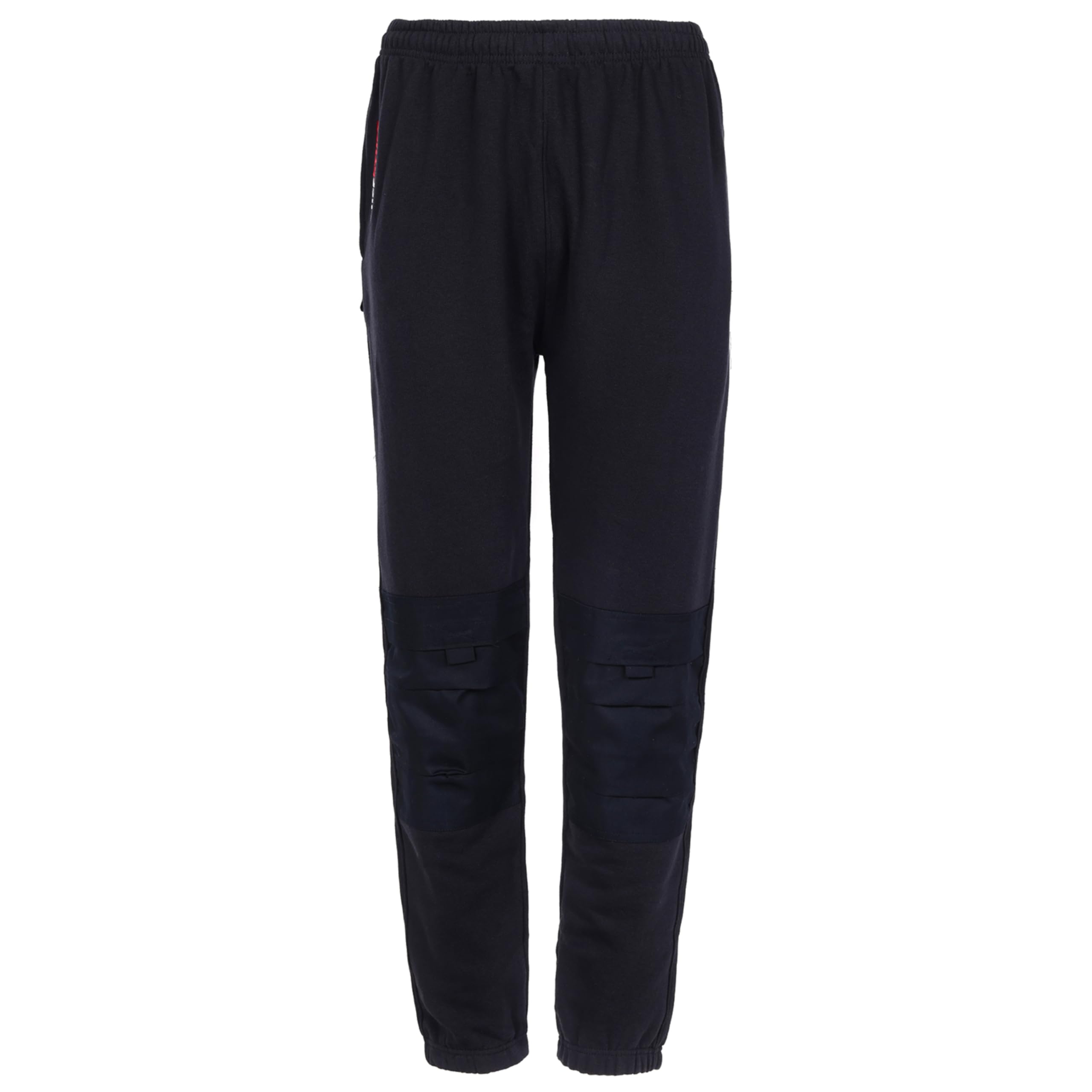 Tuffstuff Men's Navy - Work Jogger - Drawcord Waistband - Hammer Loop - Knee Pad Pockets - Work Trousers - Comfortable Trousers For Small