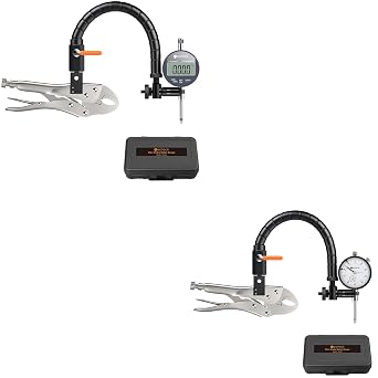 Neoteck 1" Disc Brake Rotor Gauge + Ball Joint Runout Gauge