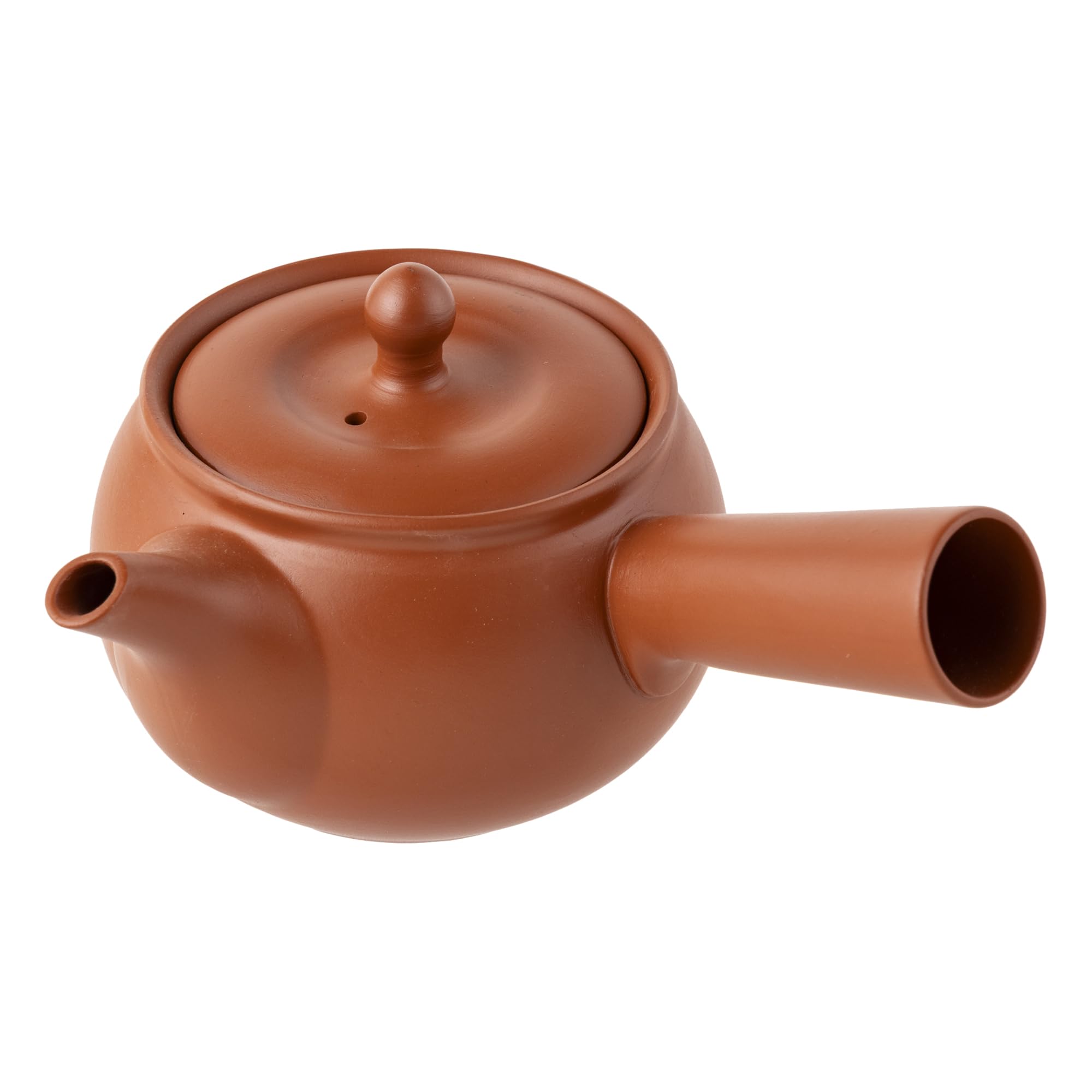 Tokonameyaki Teapot Satoyama Plain 330ml Refreshing Mesh for Deep Steamed Tea, Hojicha, Brown Rice Tea Made in Japan Boxed tk020 : Home & Kitchen