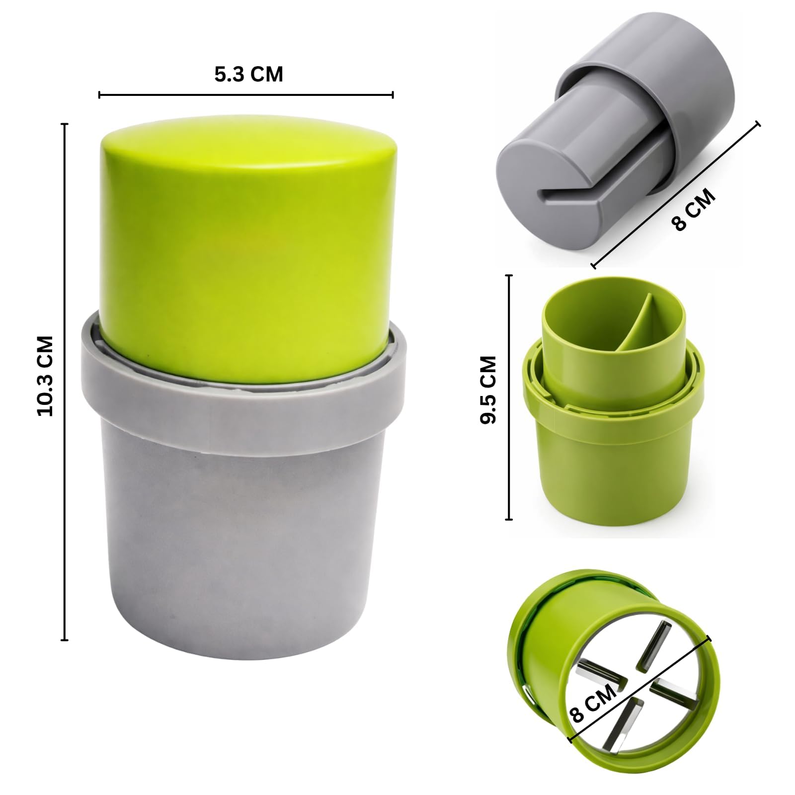 Solitude Dry Fruit Cutter - Slice, Grind & More -2