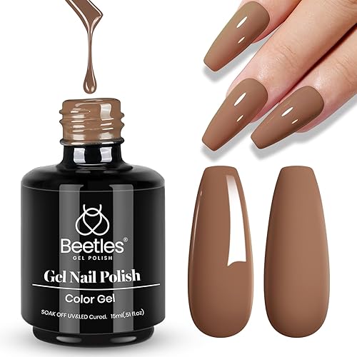 Miniatura 116 de Beetles - Esmalte de uñas en gel de 0.5 onzas fluidas (15ml), curado con lámpara LED, extracción por remojo, para arte de uñas, estética
