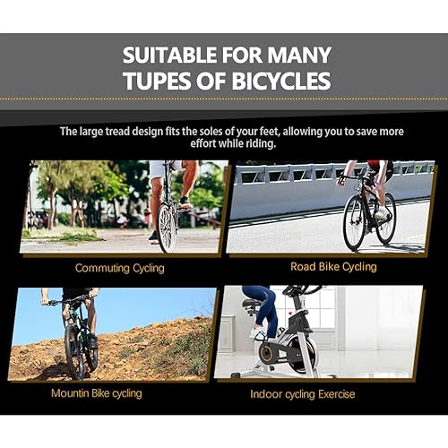 Kootu Bike Pedals Foldable Anti-Slip,Universal 9/16 Inch Folding Pedals With Reflectors Waterproof Bicycle Pedals For Road Bike Mountain Bike Bmx Folding Bike Trekking Bike And Spinning Bike (Red) #TOP6