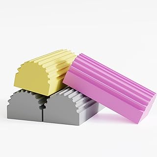 Damp Duster,4Pcs Magic Eraser, Mistgre Damp Duster Sponge Blind Cleaner Duster Tool, Reusable Dusters for Cleaning Blinds,Glass,Baseboards,Vents,Railings,Mirrors,Window Track Grooves and Faucets