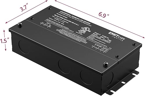 Miniatura 9 de Emitever Tira de luces LED a prueba de agua, color blanco frío, 5000 K, IP67 para exteriores, 24 VCC, cinta de luz, 2.9 W/pies, 16.4 pies,