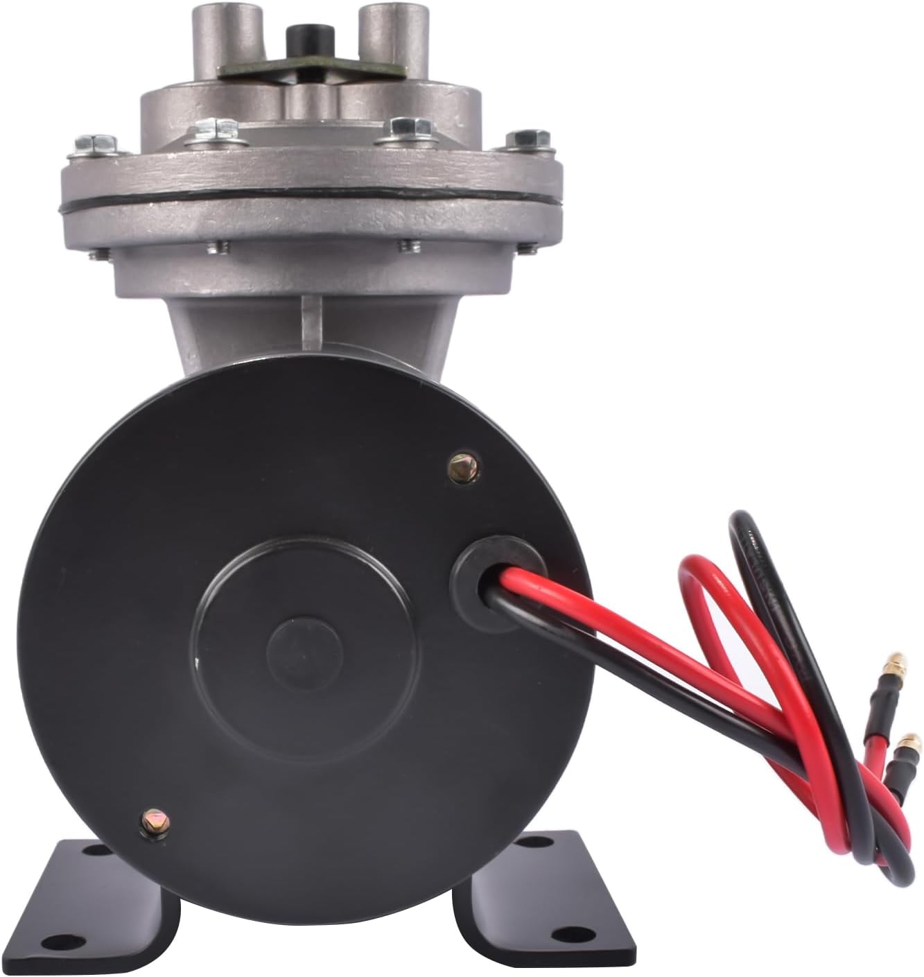 12V Electric Vacuum Pump Kit, 28146 Universal Brake Booster Pump for Cars & Trucks (18" to 22" Installation) w/Installation Kit, High Performance Vacuum Pump for Brake Assist