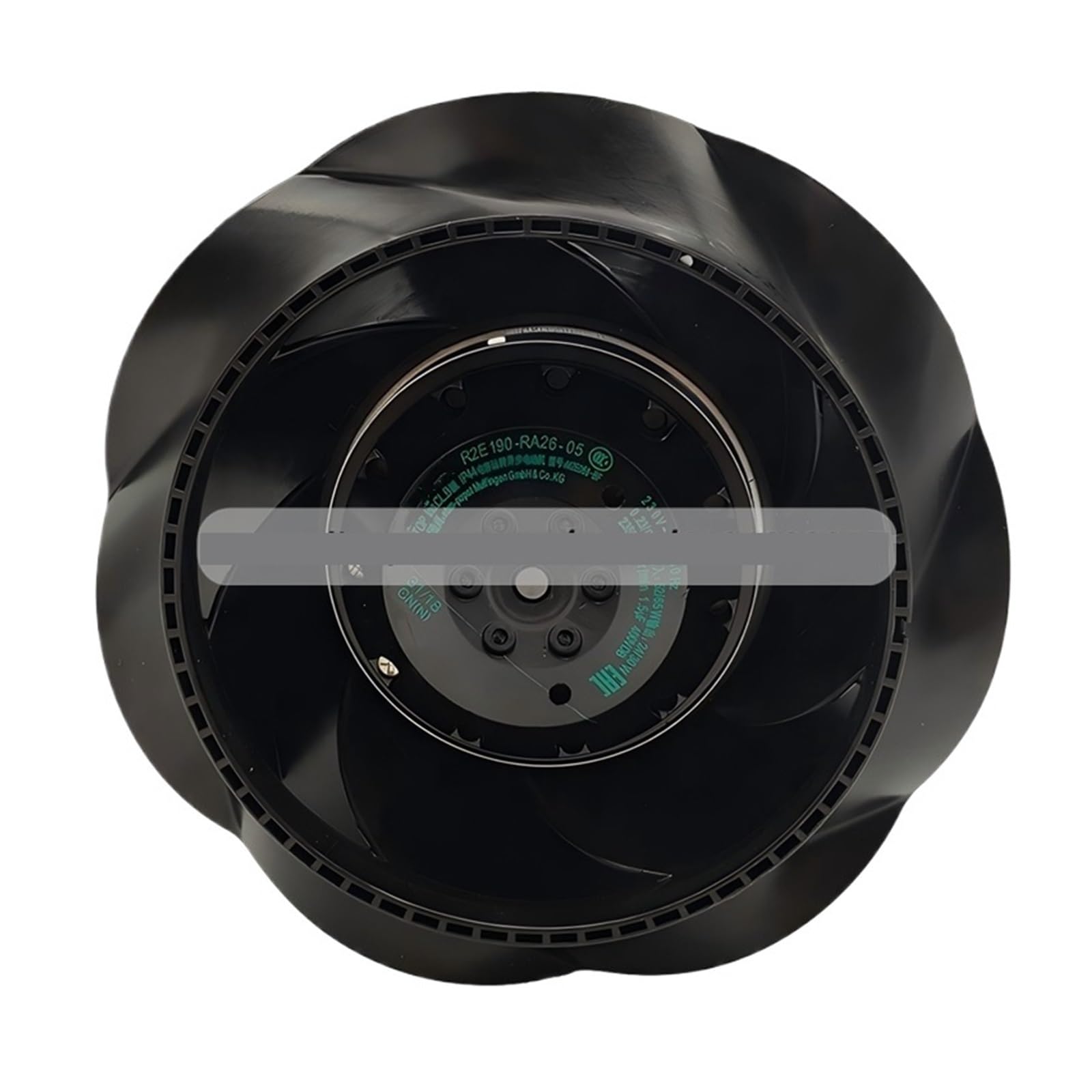 Ventilateur de refroidissement R2E190-AP88-14 extracteur centrifuge turbine