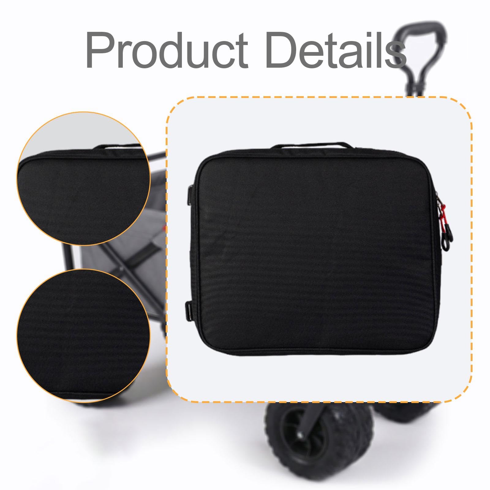 Qianly Camping Bolsa Lateral IGT para Mesa Bolsa Colgante Accesoria Portátil con Diseño Resistente al Agua y Gran Capacidad en Oxford con Asa Adecuada para