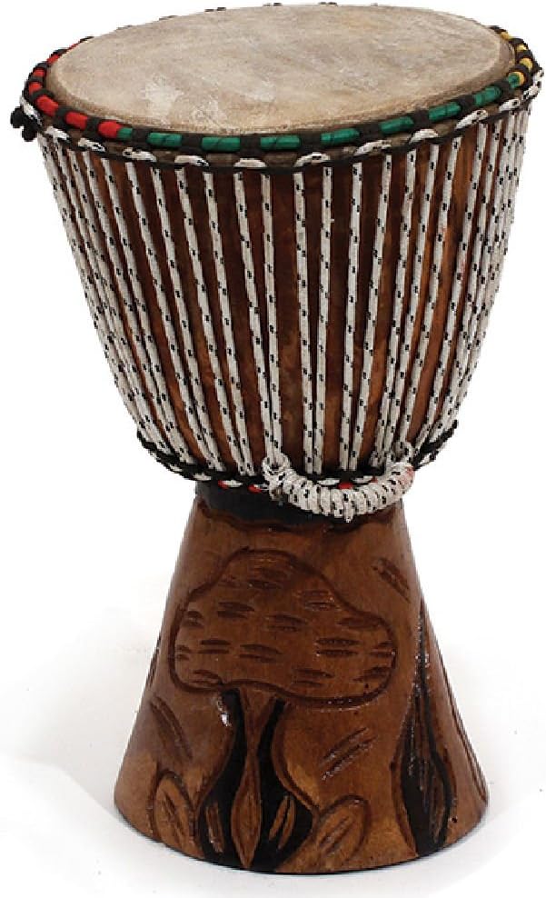 African Music 10"-12" Small Handmade Djembe Drum - Traditional African Musical Instrument