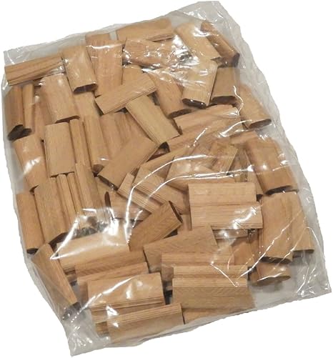 Amazon Co Jp ドミノチップ 8mm 50mm 100個 袋入 一般用 ビーチ材 Festool 日本正規ルート品 ホビー