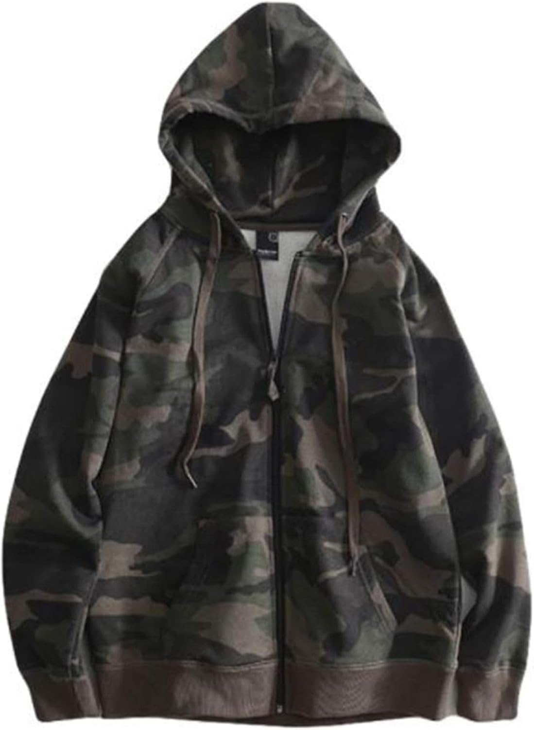 [NOMIMAS] メンズ フードパーカー 長袖 カジュアル パーカーコート ジップアップ 薄手 春秋 カジュアル 韓国風 トレーナ