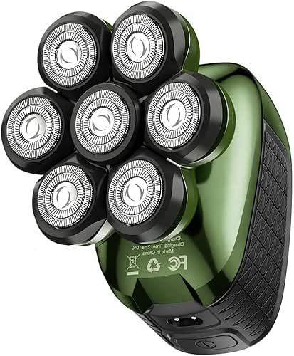 5-in-1 Electric Razor - Waterproof Wet Dry Shaving