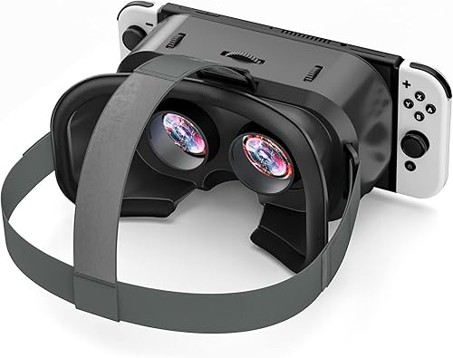 Reemplazo de auriculares de realidad virtual para Nintendo Switch y Nintendo Switch OLED auriculares con interruptor de realidad virtual 3D de alta