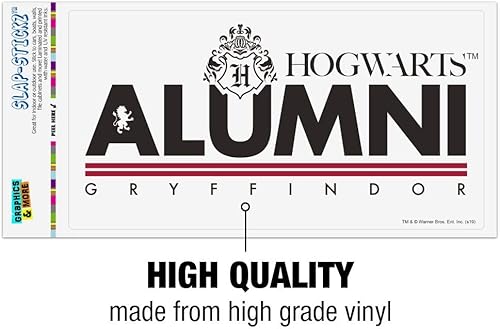 Miniatura 3 de Harry Potter Gryffindor Alumni - Adhesivo para ventana de coche