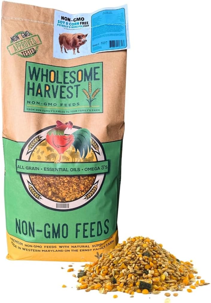Non-GMO Soy Free-Corn Free Potbelly & Mini Pig (40 lb)