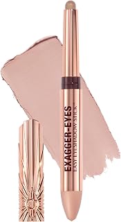Charlotte Tilbury Exagger-Eyes Easy Eyeshadow Stick, Long-Lasting, Blendable Cream, Waterproof and Crease-proof, Shimmer and Matte Finishes