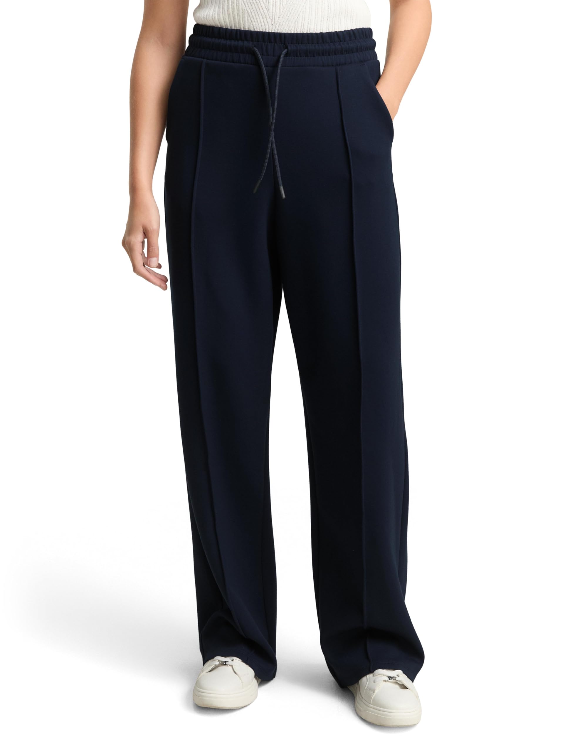 Tom Tailor Denim Damen Straight Scuba Hose 1048356