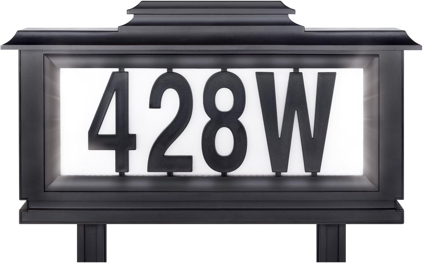 Apothecary & Company Solar Powered Address Stake