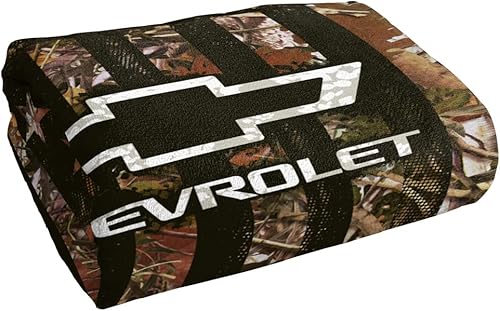 Miniatura 3 de LOGOVISION Toalla de playa Chevy, toalla de playa con logotipo de camuflaje de 30 x 60 pulgadas