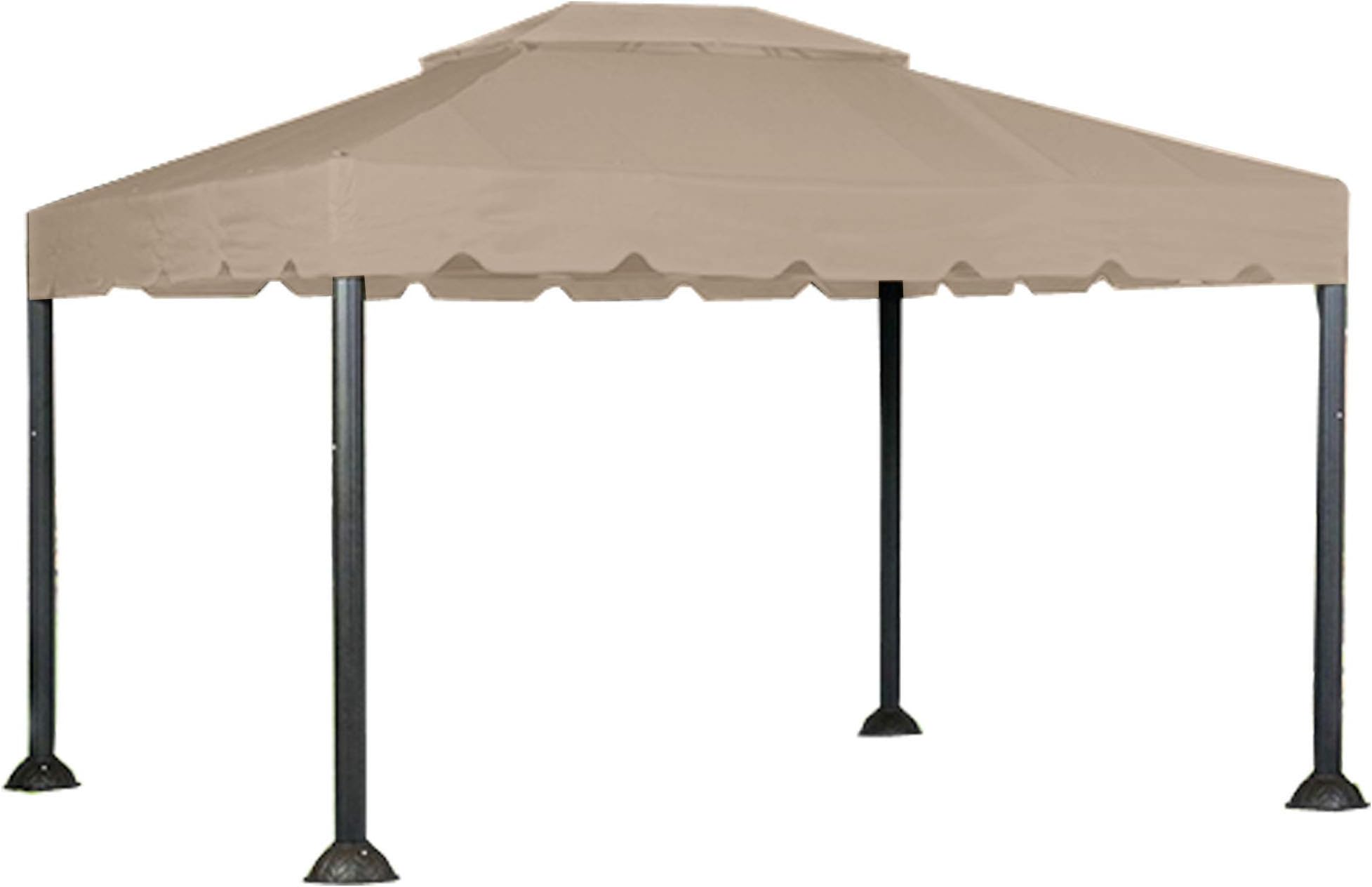 Garden WindsReplacement Canopy for 10x12 Garden House Gazebo - Riplock 350 - Model 5LGZ2011502BNN. Will NOT FIT Any Other Model.