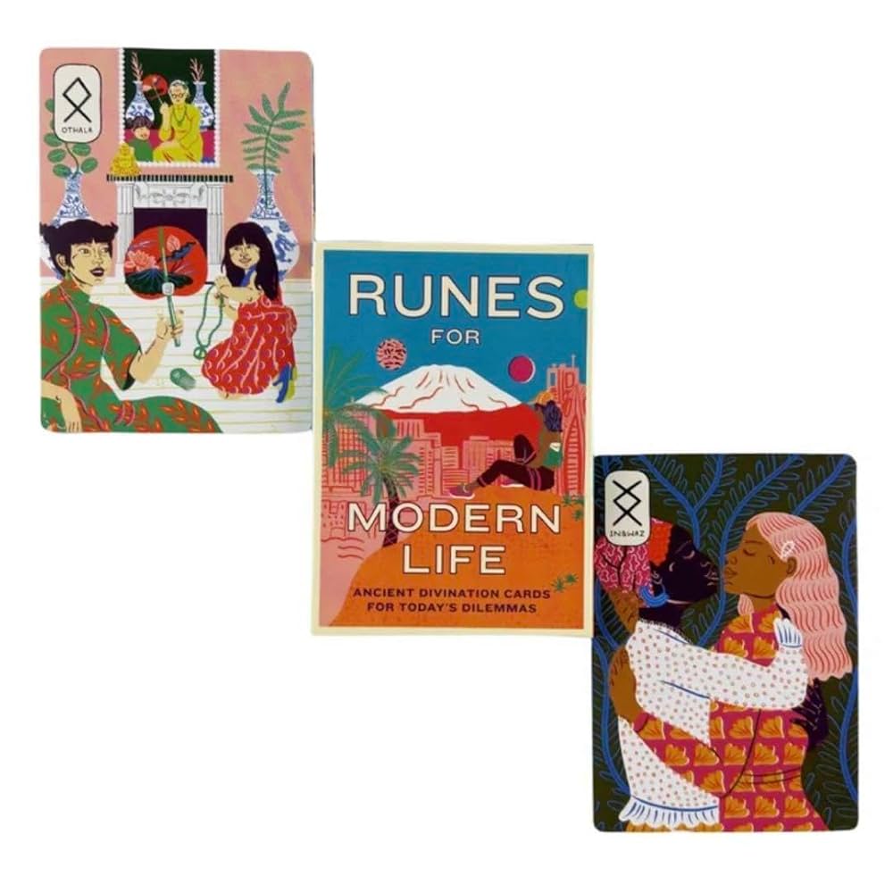 タロットカード・オラクルカード・ルノルマンカード・ルーン　まとめていかがですか？ Amazon.co.jp: ルーン オラクルカード タロットカード