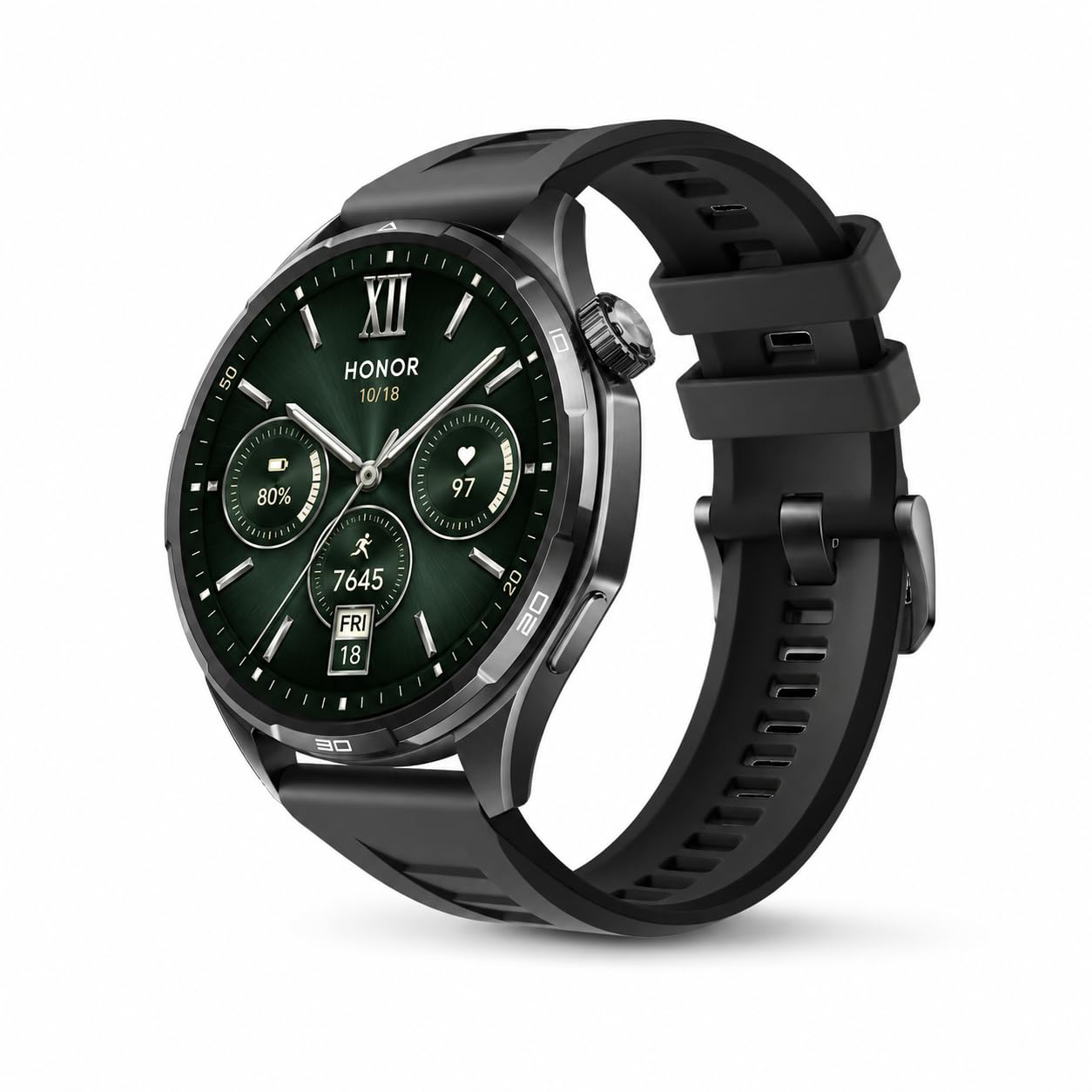 HONOR Watch 6, Reloj Inteligente Pantalla AMOLED 1,46", Batería 35 Días, Resistente al Agua 5ATM IP69, Modos Fútbol y Bádminton, Monitorización de Salud Todo el Día, Compatible con Android iOS