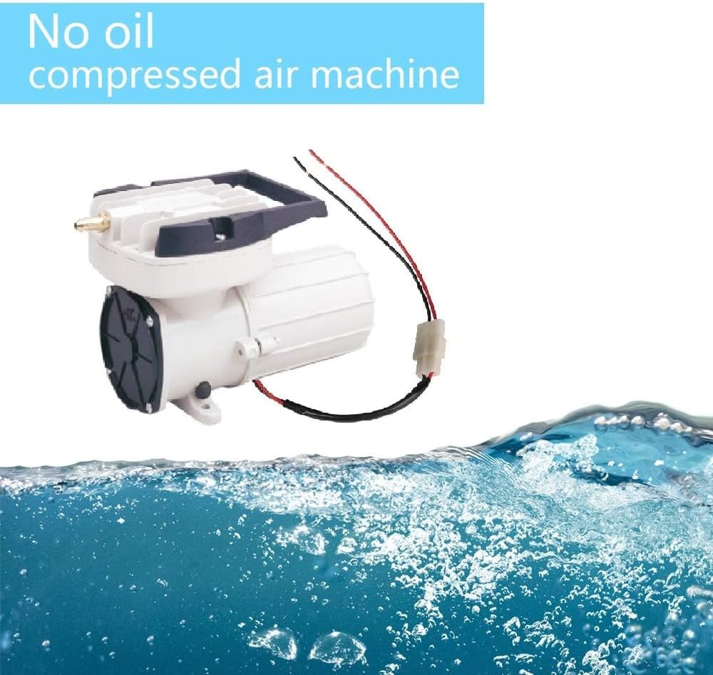 DC 12V 160LPM/Min 2536GPH 120W Aquarium Air Pumps Aquaculture Fish pood Pressure Compressor Aerator