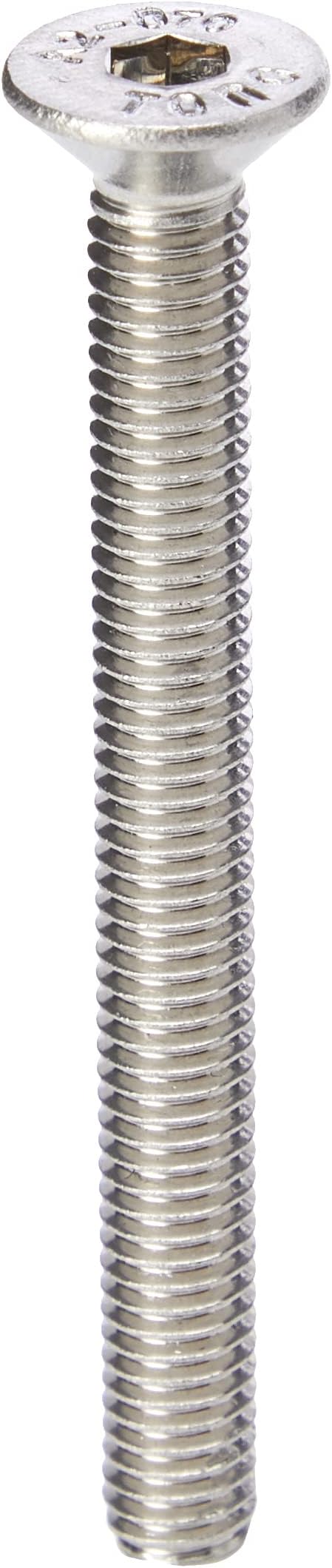 AHC A2 Stainless Steel Socket Countersunk Screw Allen Key Bolts M6 6mm x 60mm (Pack of 10)