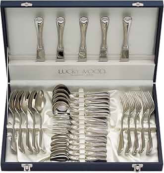 ラッキーウッド　カトラリーセット　フレンチアクセント　ディナーセット　26本 Amazon｜ラッキーウッド 〈フレンチアクセント〉30pc.ディナー