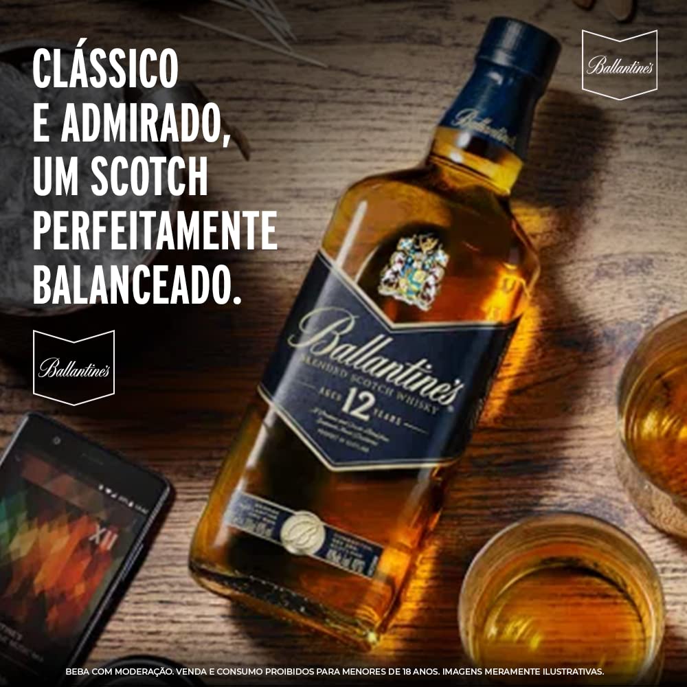Ballantine's 12 Year Old Blended Scotch Whisky | 75cl | 40% ABV