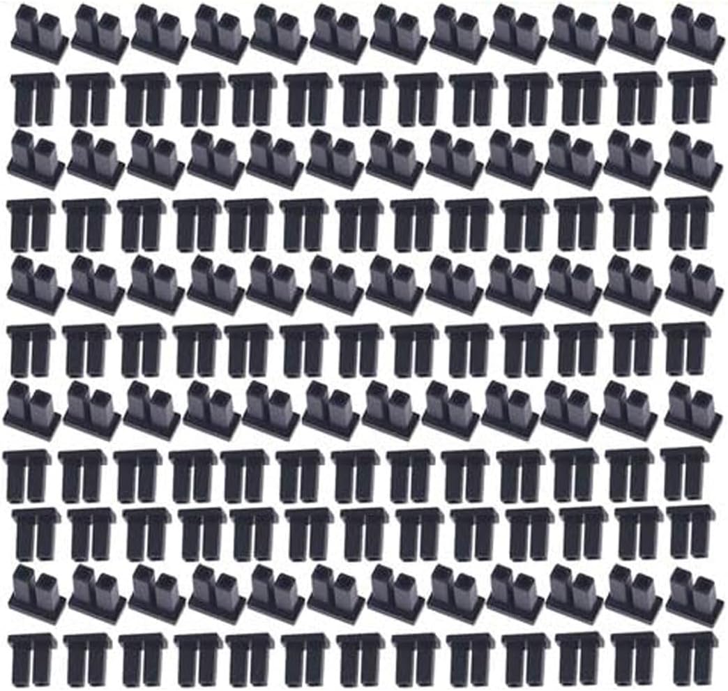 1000pcs Black Rubber SFP Dust Cap for LC Duplex Transceivers – SFP+/XFP Compatible Optical Port Protective Plug (137 chars)