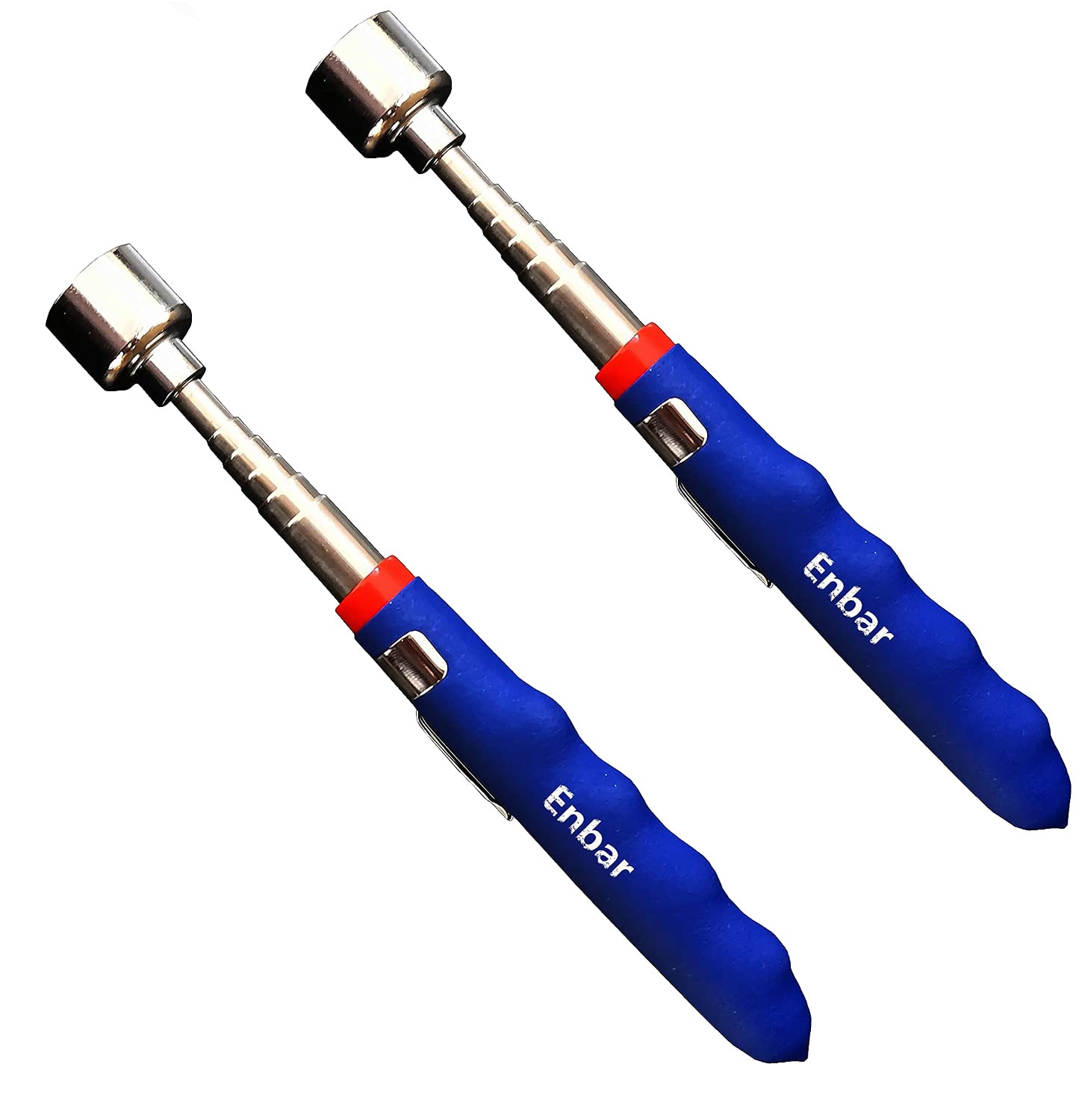 20lb Telescoping Magnetic Pick Up Tool Extendable 31" Telescopic Magnet Stick Useful for Hard-to-Reach,Sink Drains Mechanic Automotive Gifts for Men Women Husband Birthday Father's Day,(2PCS)