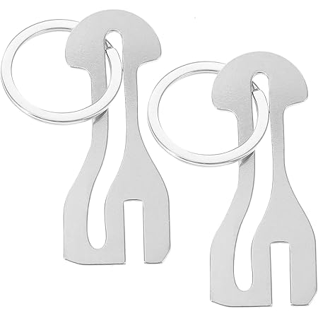 Einkaufswagenlöser Set - 2 Stück Edelstahl Chip Für Alle Einkaufswagen